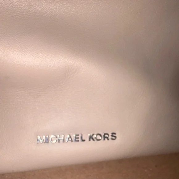 MICHAEL Michael Kors grand medium shoulderbag with silver hardware cement color - Picture 3 of 8